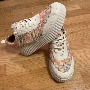 NWOT Rainbow Sneakers